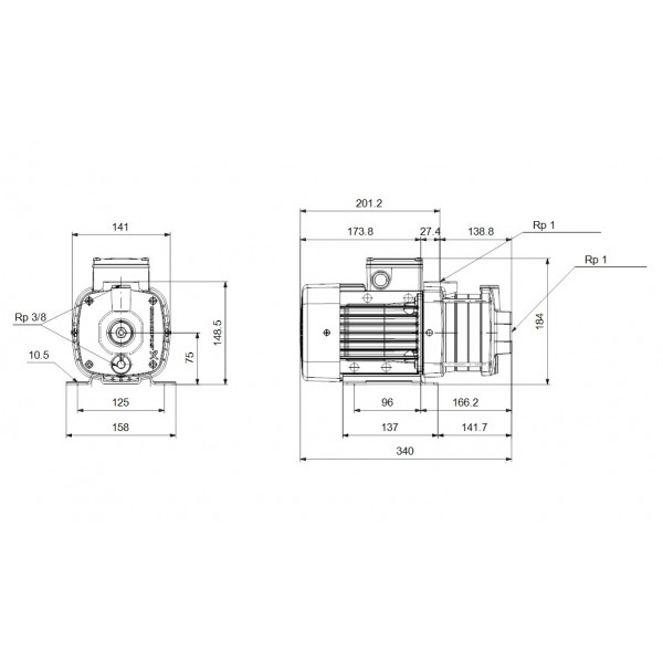 Pompa apa Grundfos CM3-5-3Ph