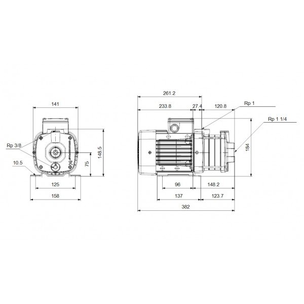 Pompa apa Grundfos CM5-4-3Ph