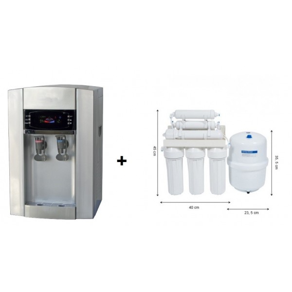 Dozator de apa Aqualine MINI+Purificator Osmoza In...